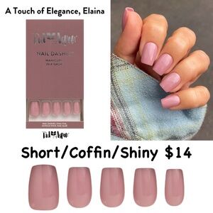 Red Aspen A Touch of Elegance Press-On Nails - Pink